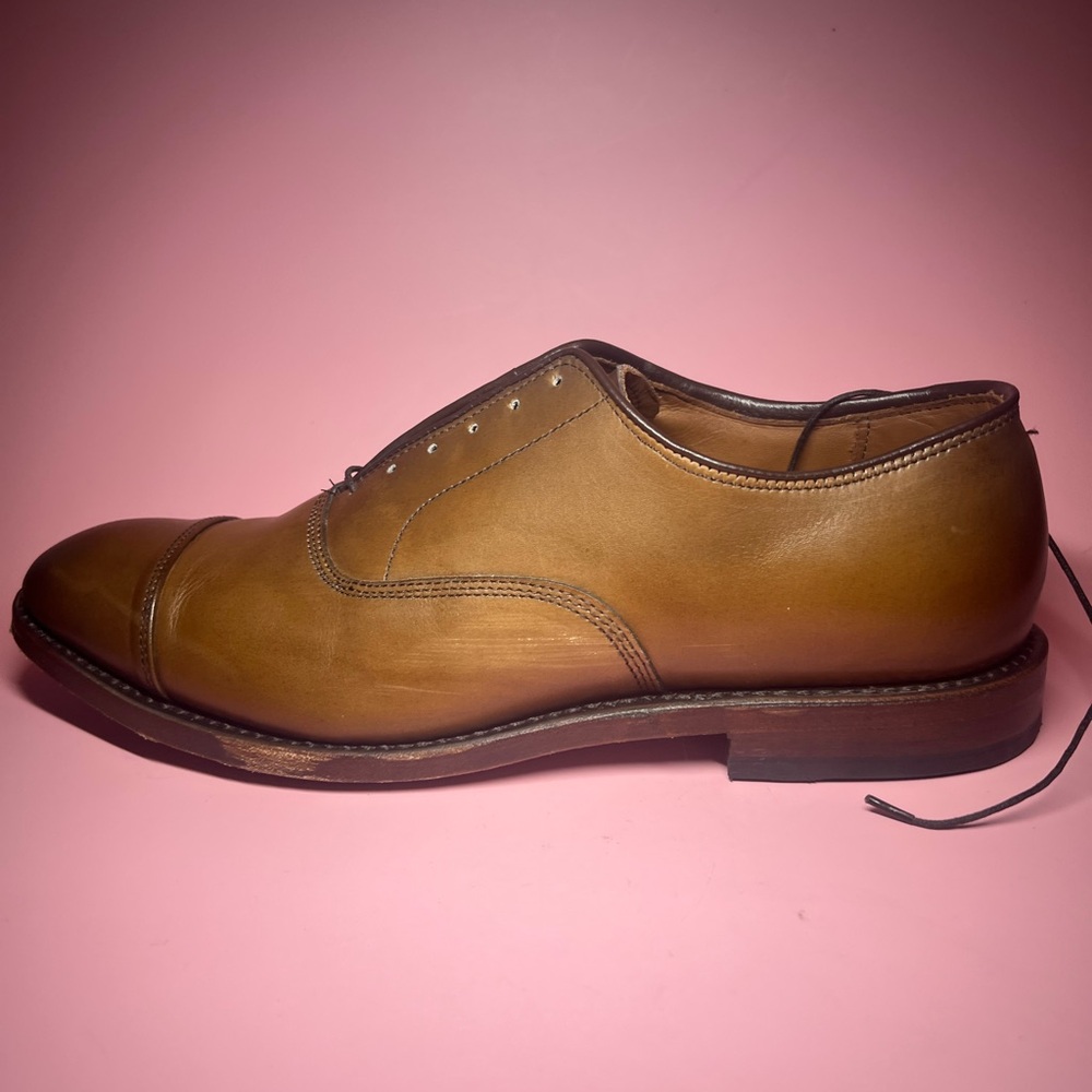 allen edmonds Copper Oxford Men's Dress Shoes In Size 10 Mint Condition